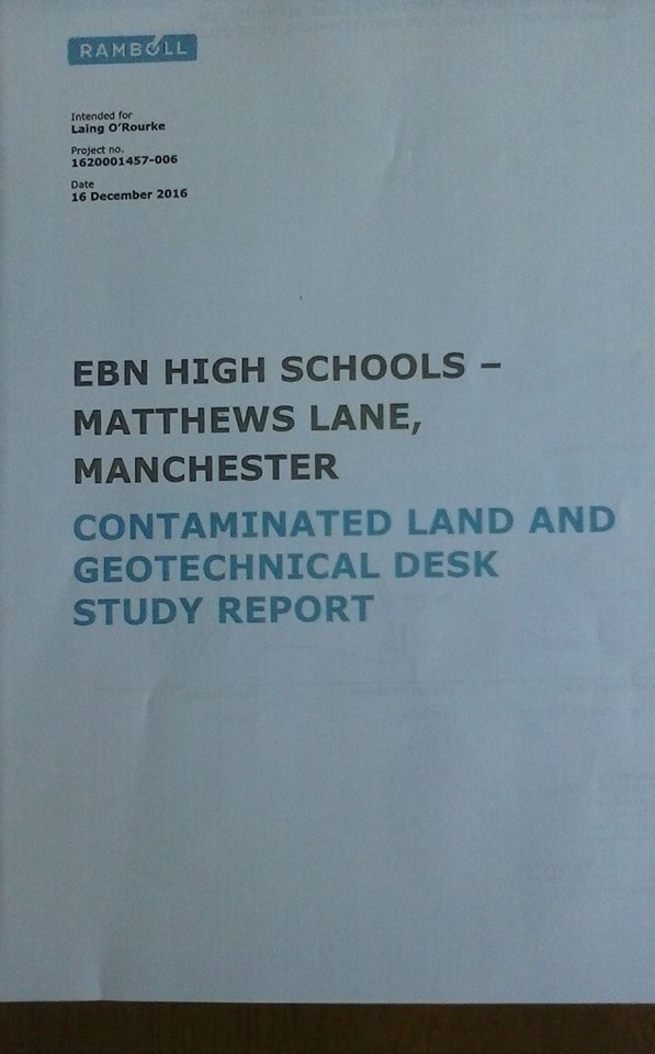 Contaminated Land Toxicology Report